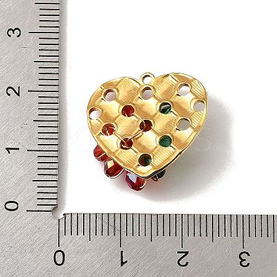 304 Stainless Steel with Acrylic Pendants STAS-Z148-03G-01-1