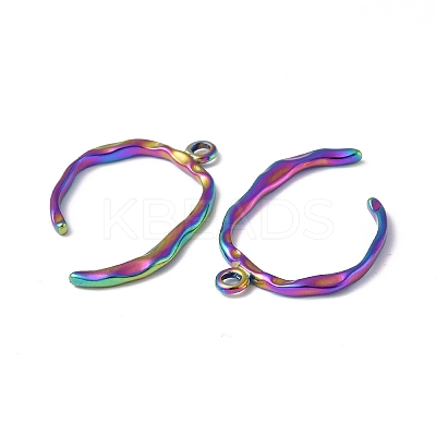 Ion Plating(IP) 304 Stainless Steel Pendants STAS-C066-22M-1