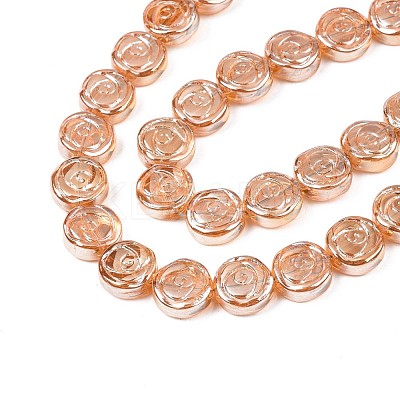Electroplate Glass Beads Strand EGLA-S188-19-A02-1
