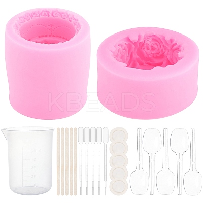 DIY Multilayer Cake Fondant Molds Kits DIY-OC0003-45-1