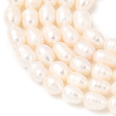 Natural Cultured Freshwater Pearl Beads Strands PEAR-F020-04A-2A-1