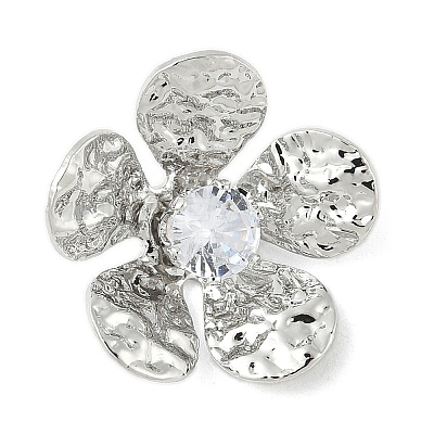 Brass Micro Pave Cubic Zirconia Pendants LS-KK-M326-09P-1