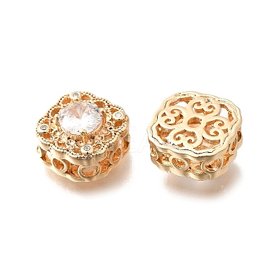 Brass Glass Beads KK-M318-38G-02-1