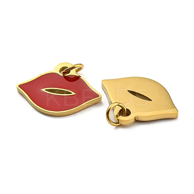 Ion Plating(IP) 304 Stainless Steel Pendants LS-STAS-O003-01G-1
