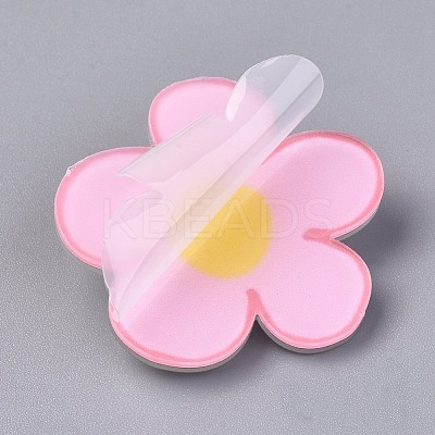 Acrylic Badges Brooch Pins JEWB-E676-65-1