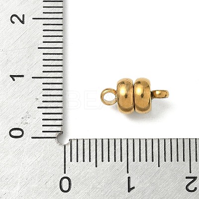 304 Stainless Steel Magnetic Clasps X-STAS-S182-04G-1