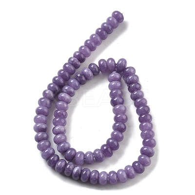 Natural White Jade Beads Strands G-E507-01T-1