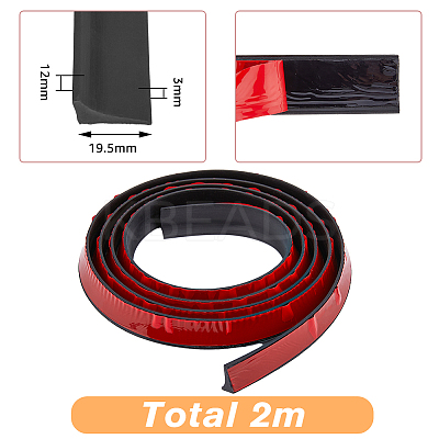 TPE Collapsible Shower Threshold Water Dam AJEW-WH0258-908B-1