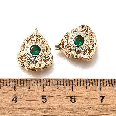 Brass Glass Beads KK-M318-40G-02-1