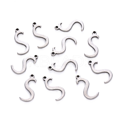 Tarnish Resistant 201 Stainless Steel Charms STAS-R105-S-1