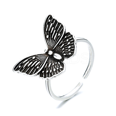 Butterfly Brass Cuff Open Rings for Women FS-WG2181B-01-1