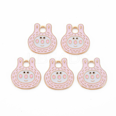 Alloy Enamel Pendants ENAM-N054-67A-NR-1
