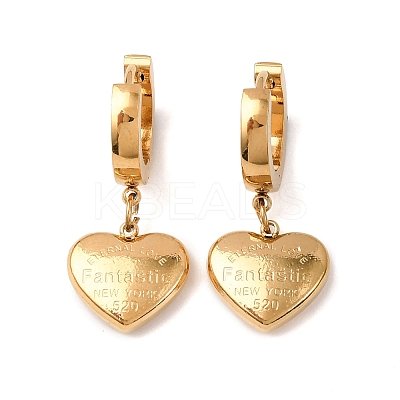 304 Stainless Steel Hoop Earrings EJEW-F393-18G-1