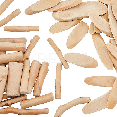 400G 2 Style Driftwood Pieces & Slices WOOD-FH0002-02-1