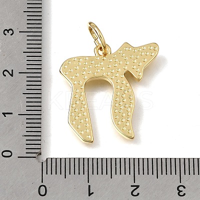 Brass Pendants KK-C262-23G-1