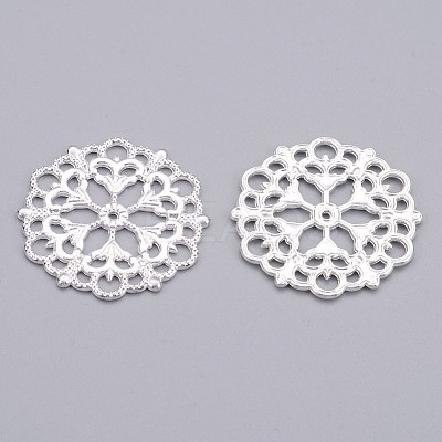 Tibetan Style Filigree Joiners Links TIBE-A11623-S-FF-1