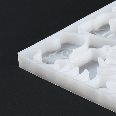 DIY Elephant Photo Frame & Grass Decoration Silicone Molds DIY-I099-56-1