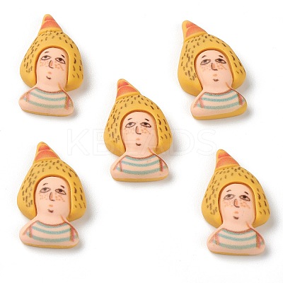 Resin Cabochons LS-CRES-G015-07-1