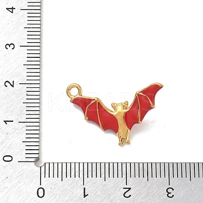 304 Stainless Steel Enamel Pendants STAS-L316-22G-05-1