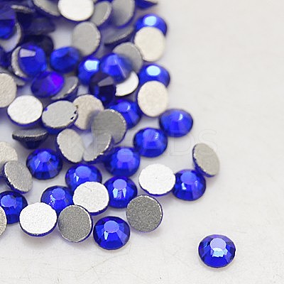 Glass Flat Back Rhinestone X-RGLA-C002-SS30-369-1