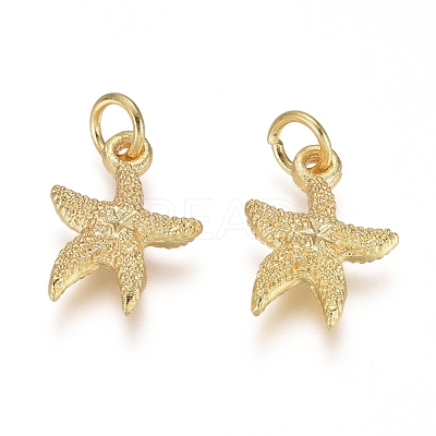Electroplated Alloy Charms X-PALLOY-G267-06G-1