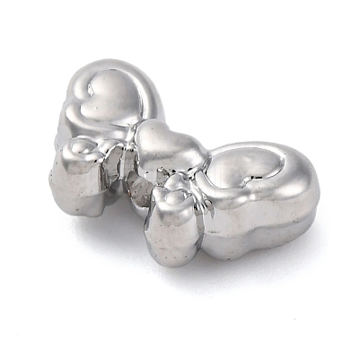 Rack Plating Alloy Beads PALLOY-R450-07P-1