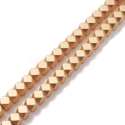 Non-magnetic Synthetic Hematite Beads Strands G-H270-01G-02-1