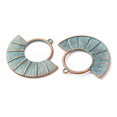 Tibetan Style Alloy Pendants FIND-B055-02F-1