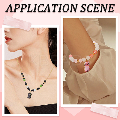 28Pcs 7 Colors Rack Plating Alloy Enamel Pendants FIND-SC0012-10-1