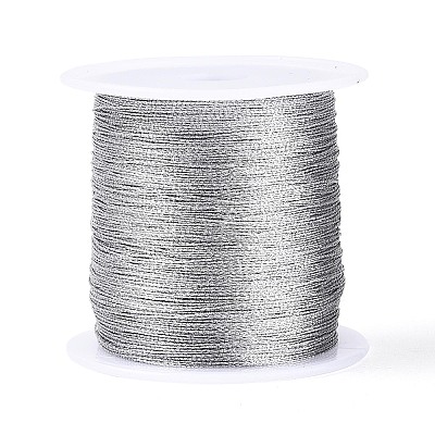 100M 3-Ply Round PET Metallic Thread MCOR-T003-01B-1
