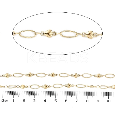 Ion Plating(IP) 304 Stainless Steel Link Chain CHS-H028-07B-G-1
