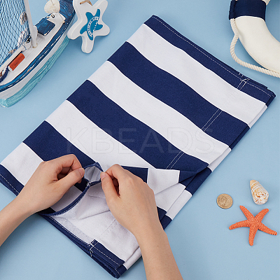Stripe Chair Cloth Canvas AJEW-WH20002-25A-02-1