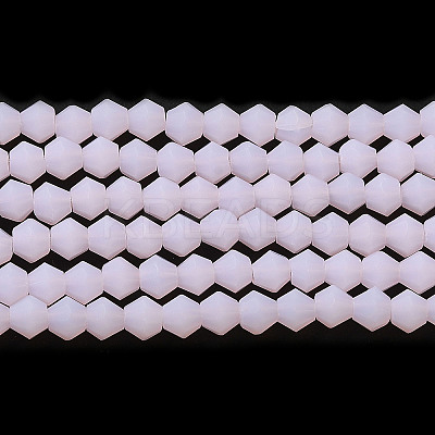 Imitation Jade Frosted Glass Bead Strands X1-GLAA-F029-JM4mm-B02-1