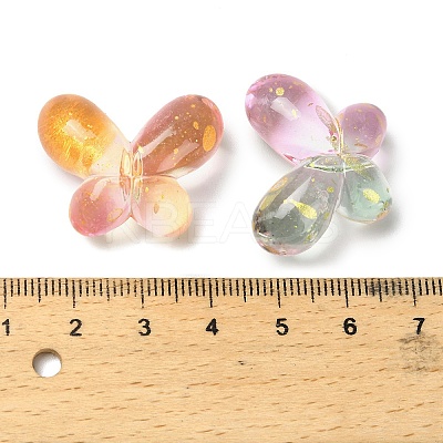 Transparent Acrylic Beads MACR-F084-10-1