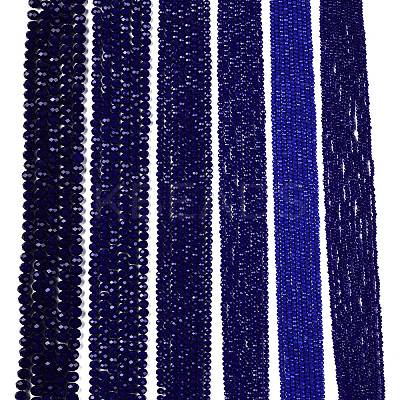 Opaque Solid Color Imitation Jade Glass Beads Strands EGLA-A044-P4mm-D07-1