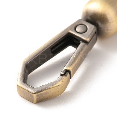 Zinc Alloy DIY Bags Clasps PALLOY-A068-05AB-1