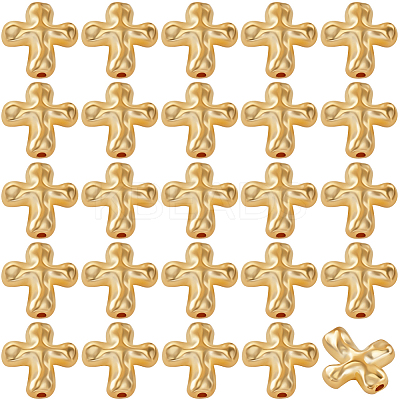 80Pcs Alloy Beads TIBEB-SP0001-14G-1