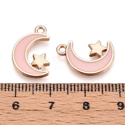 Alloy Enamel Pendants ENAM-T022-09C-1