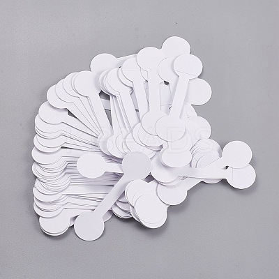 Round Jewelry Display Sticker Self-adhesive Paper TOOL-WH0039-02-1
