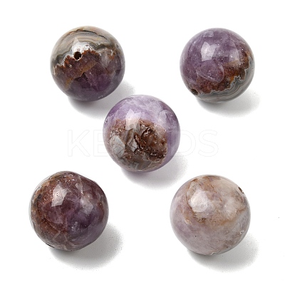 Natural Amethyst Lace Agate Beads G-A282-01-1