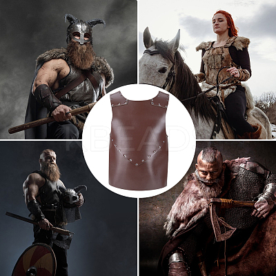 PU Leather Armour AJEW-WH20020-029-1