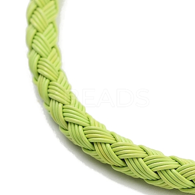 Braided Steel Wire Bracelets Making BJEW-H610-02G-01-1