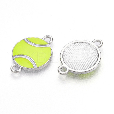 Alloy Enamel Connector Charms ENAM-L048-01P-03-1