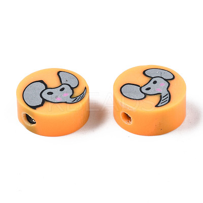 Handmade Polymer Clay Beads CLAY-N008-036J-1