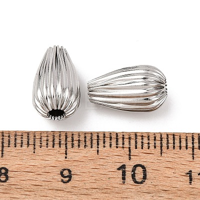 Textured 304 Stainless Steel Beads STAS-I358-11P-02-1