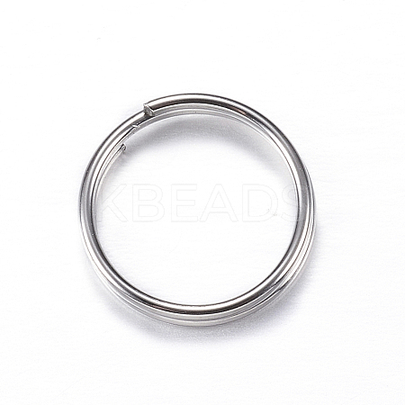 Tarnish Resistant 304 Stainless Steel Split Rings LS-STAS-P092-01-1