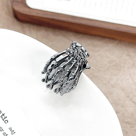 Alloy Claw Hair Clips PW-WG914BE-01-1