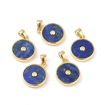 Natural Lapis Lazuli Charms KK-L192-B05-1