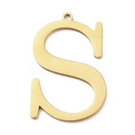 304 Stainless Steel Pendants STAS-C157-01G-S-1