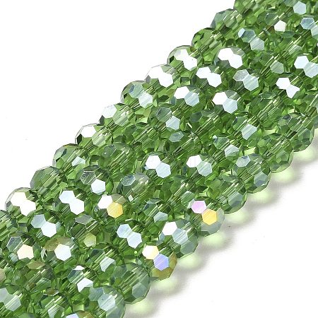 Transparent Glass Beads LS-EGLA-A035-T8mm-B11-1